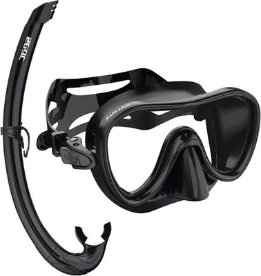 Immagine prodotto di Set da nuoto con maschera e boccaglio in silicone per adulti e bambini