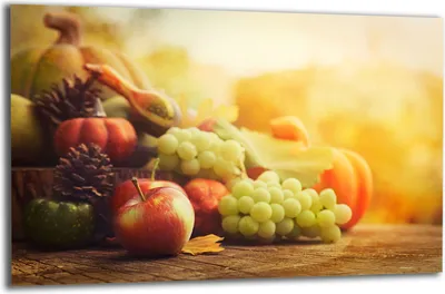 Produktbild von Herdabdeckplatte Glaskeramikkochfeld-Abdeckung Spritzschutz Glas 80x52 Obst