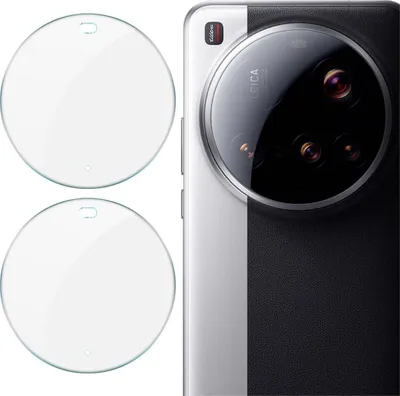 Produktbild von Xiaomi 15 Ultra Kamera Objektivschutz - IMAK 9H Panzerglas Doppelpack - Transparent