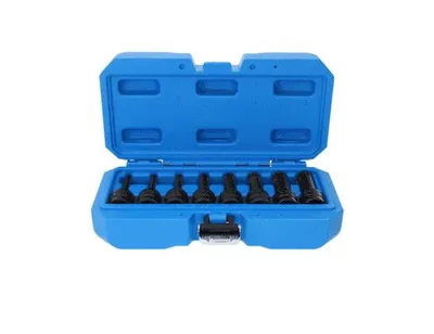 Zdjęcie produktu dla BRILLIANT TOOLS Zestaw nasadek 1/2" XZN 8 szt. M5 - M18 - BT022605