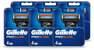 Obrázek produktu pro 6 náhradních hlavic holicího strojku Gillette Fusion5 ProGlide – výhodná balení – 6 kusů
