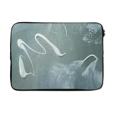 Produktbild von MuchoWow® Laptop Hülle 14 ZollAcrylfarbe - Gestaltung - Abstrakt Laptoptasche - Laptoptasche - Stoßsicher - Schutzhaube