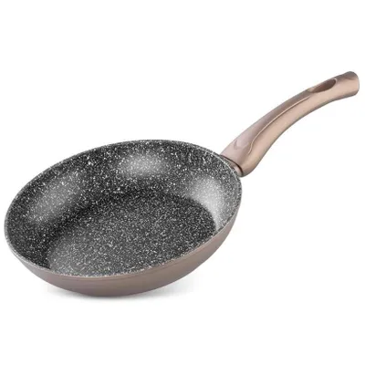 Image de Poele MagicHome Coffee Brown Line, 24 cm