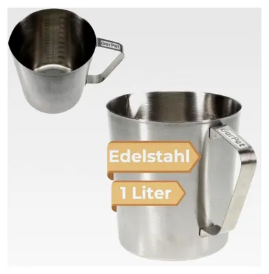 Produktbild von Edelstahl Messbecher 1l für Cocktails und mehr
