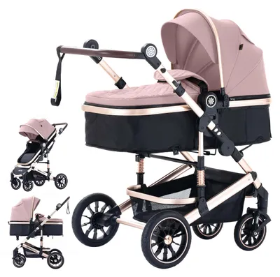 Obrázek produktu pro Daliya® NEOMOVE 2v1 – kočárek, korbička a sportovní sedačka v jednom, buggy, hliníkový rám, cestovní kočárek, kombinovaný kočárek s velkým nákupním košíkem