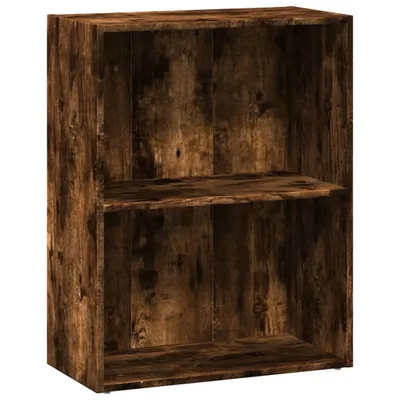 Immagine prodotto di vidaXL Libreria in rovere fumé 60x30x77 cm materiale a base di legno