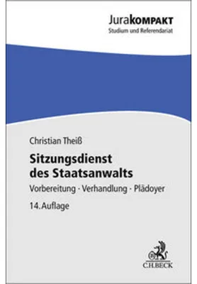 Obrázek produktu pro Sitzungsdienst des Staatsanwalts
