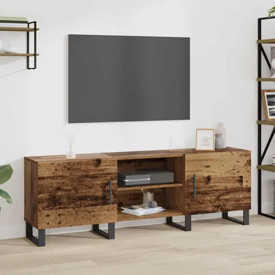 Productafbeelding van Maison Exclusive - TV-meubels: 150 x 30 x 50 cm, gemaakt van gerecycled hout en houtvezel