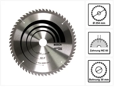 Obrázok produktu pre Bosch ‎2608640444, Drevo, 25,4 cm, Bosch, 775 g, 1 kusov