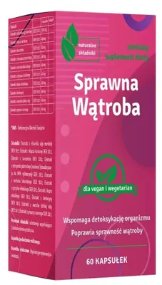 KAPSUŁKI NA WĄTROBĘ 60 szt. - PASOLEQ