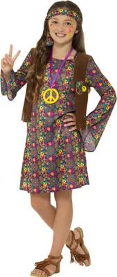 Produktbild von Hippie - Fasching Karneval Kindergröße: 134-140