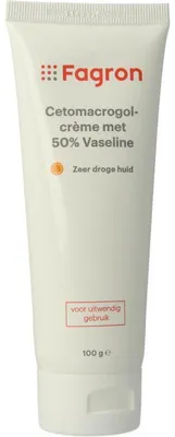 Imagen del producto de Crema Fagron Cetomacrogol con vaselina al 50% (100 gramos)