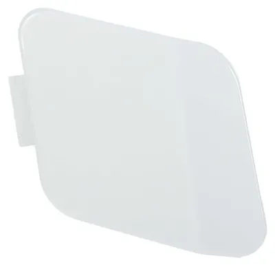Imagen del producto de Solidchoice - Protector para enganche de remolque de repuesto, color blanco, para automóviles