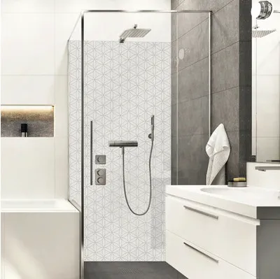 Obrázok produktu pre Obkladový panel do kúpeľne mySpotti Shower Kini 255x150 cm SH-255100-1852-HB