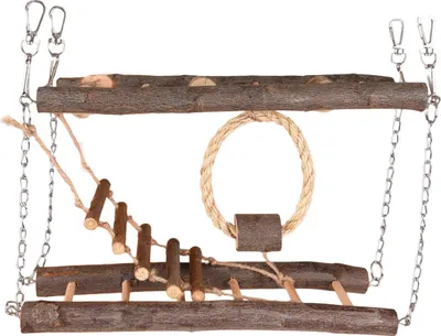 Immagine prodotto di Ponte sospeso in legno Flamingo Janny