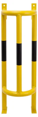 Produktbild von Moravia Rohrschutz Groß 1000 schwarz/gelb 1000 x 350 x 300 mm mit Boden/Wandplatten