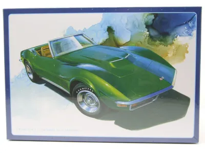 Produktbild von Chevrolet Corvette Roadster 1972 Kunststoffbausatz Modellauto 1:25 AMT