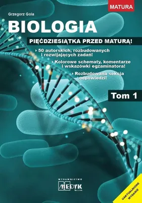 Zdjęcie produktu dla Biologia - pięćdziesiątka przed maturą tom 1