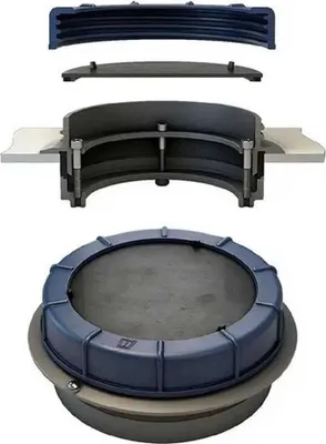 Produktbild von Vetus Inspektionsdeckel für Tanks 120 mm