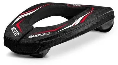 Imagen del producto de Collarín K-Ring de Sparco, color negro/rojo, disponible en varios colores
