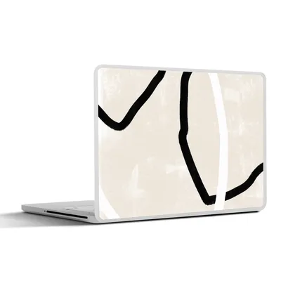 Produktbild von MuchoWow® Laptop Aufkleber Sticker Cover Rosa - Minimalismus - Design 32.5x23.5 cm - Sticker für Laptop - Selbstklebend
