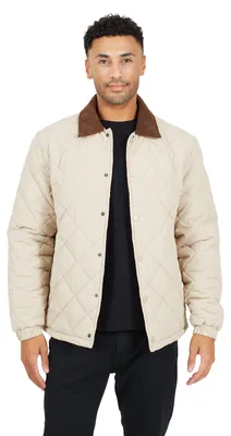 Produktbild von Brave Soul - Trainerjacke für Herren, Wattiert WH236 (XL) (Steinfarben)