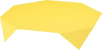 Produktbild von Dunisilk Mitteldeck Linnea gelb 84 x 84 cm 20 Stück