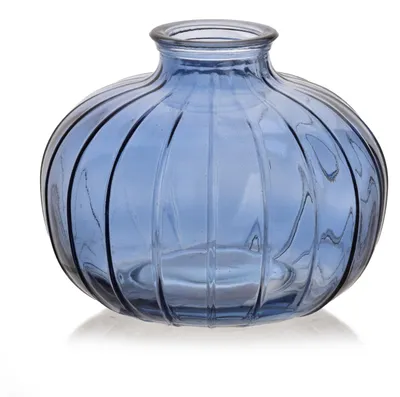 Produktbild von Vase glas Serenite Wazonik 11x9 blau 1pc
