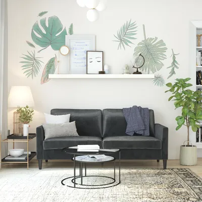 Produktbild von Winston | 3-Sitzer Sofa in Samt Dunkelgrau