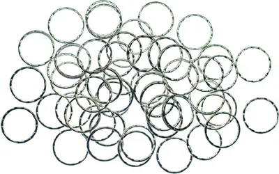 Produktbild von 50x Schlüsselanhänger Anhänger Schlüsselring Schlüsselringe 25mm 3
