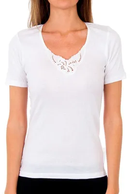 Imagen del producto de Camiseta de manga corta para mujer Abanderado, modelo 4756