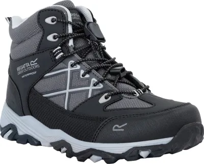 Produktbild von Regatta - Kinder Wanderstiefel "Samaris III" RG10831 (32 EU) (Schwarz/Helles Stahlgrau)