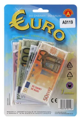 Produktbild von ALEXANDER Euro-Geld Lernspielzeug 119 Teile 3+