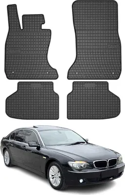 Immagine prodotto di 2008-2015 BMW Serie 7 F01 tappetini in gomma nero 4 pezzi