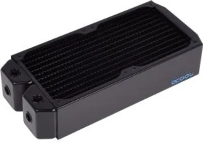 Obrázek produktu pro Alphacool 14173 - Kühlkörper - Kupfer - Stahl - Schwarz - 124 mm - 277 mm - 60 mm