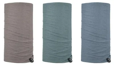 Produktbild von Multifunktionaler Winddichter Kragen Comfy Grau/Taupe/Khaki 3 Stück Pro Packung