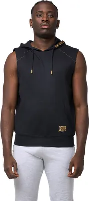 Produktbild von Leone New Gold Herren-Kapuzenpullover zum Überziehen, ärmellos, kein Sweatshirt