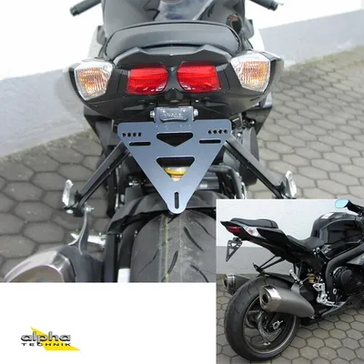 Produktbild von alpha Technik Kennzeichenhalter für Suzuki GSXR1000, WVCY für GSX-R1000 WVCY