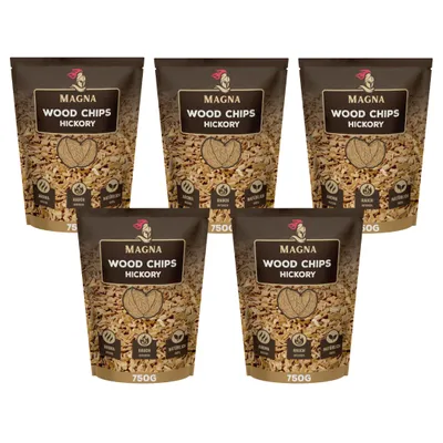 Produktbild von Wood Chips Set Hickory 3,75 KG