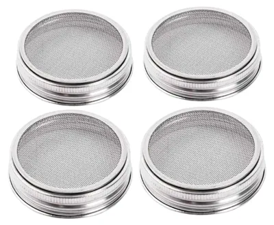 Produktbild von Sprossendeckel aus Edelstahl für Mas0n Gläser
