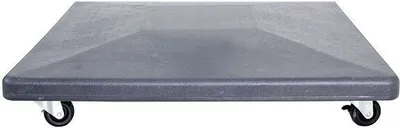 Produktbild von Garden Impressions Hawaii rollbarer Zementständer - 90 kg Schwarz
