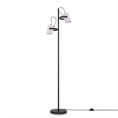 Produktbild von Stehlampe Leselampe Wohnzimmer Retro Schwenkbar Höhenverstellbar Metall