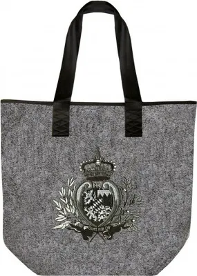 Produktbild von Filztasche mit Stickmotiv - BAYERN Wappen - 26009 - Shopper Umhängetasche Bag