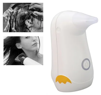Produktbild von Ohrentrockner, multifunktionales thermostatisches Design, tragbare Wassertrocknungshilfe für Zuhause, Weiß