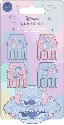 Obrázek produktu pro Sponky do vlasů Stitch Blue