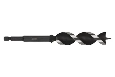 Obrázek produktu pro wolfcraft GmbH 4006885713802, Vrtačka, Spirálový vrták, Rotace po směru hodinových ručiček, 2 cm, 165 mm, Překližka, Měkké dřevo, Dřevo