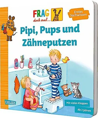 Obrázek produktu pro Frag doch mal ... die Maus: Pipi, Pups und Zähneputzen