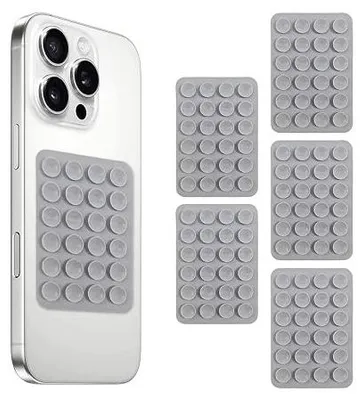 Zdjęcie produktu dla Uchwyt na telefon silikonowy przyssawki antypoślizgowy bez rąk 5 szt
