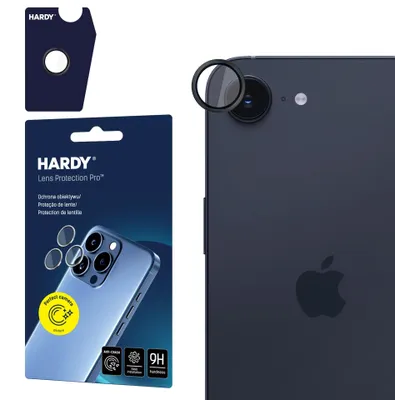 Obrázek produktu pro Apple Iphone 16E - Hardy Lens Protection Pro Black