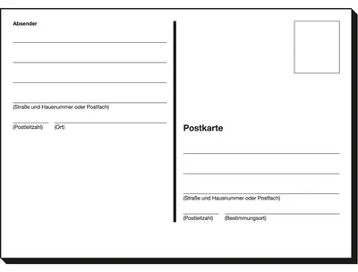 Produktbild von SIGEL PS600 Postkarten, lose, A6 q, 100 Stück